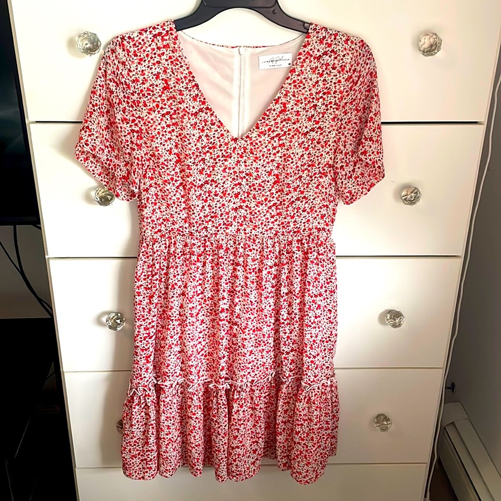 LIVING MY BEST STYLE X PINK LILY Bouquet of Love Floral Dress